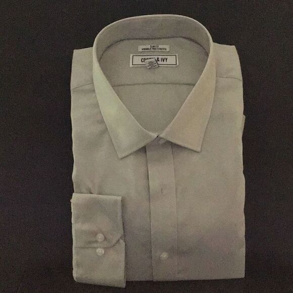 New long sleeve button down shirt by Crown and Ivy size XXL - Picture 1 of 4